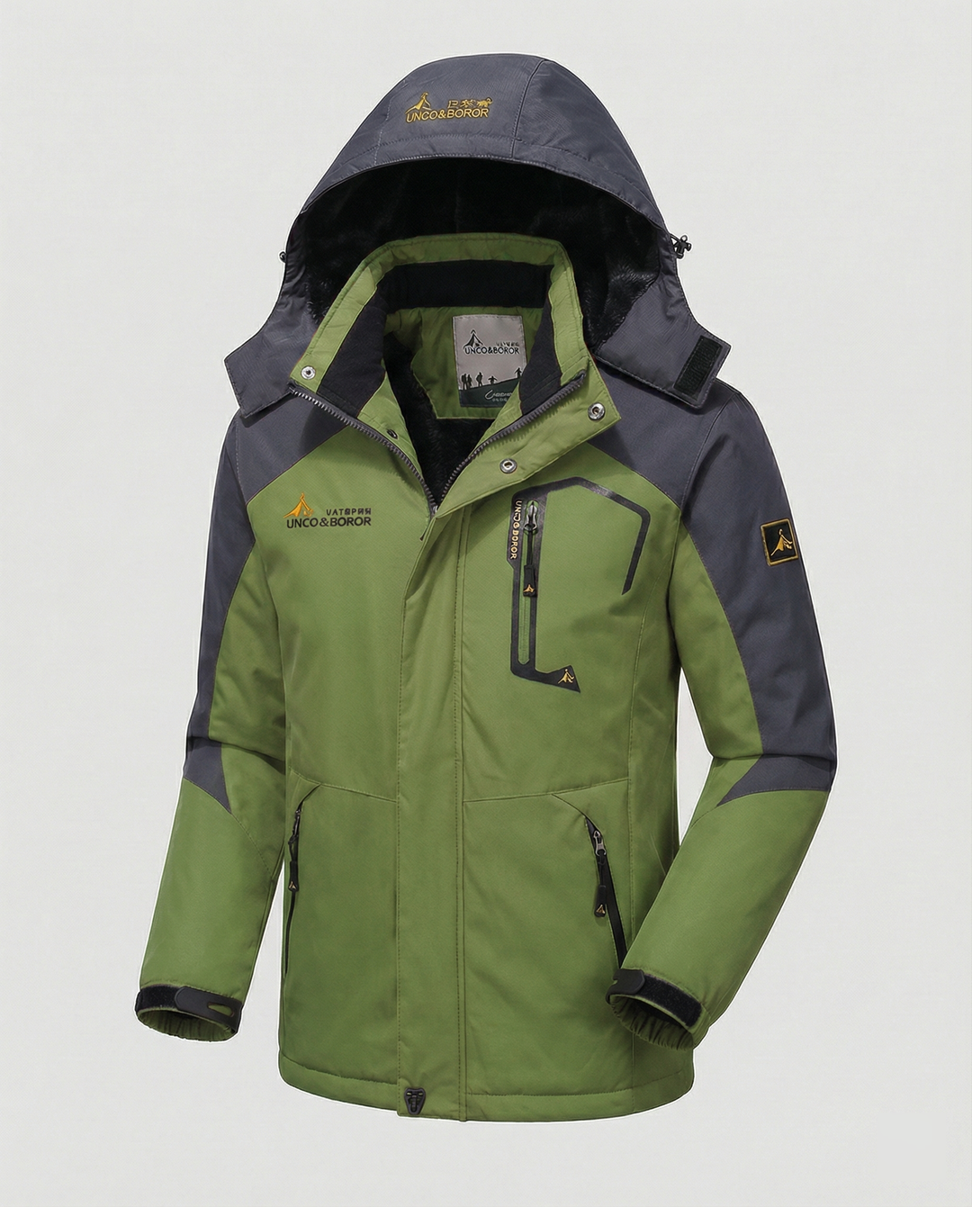 Wind-und-wasserdichte Jacke