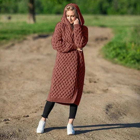 EB | Pullover mit Langem Cardigan
