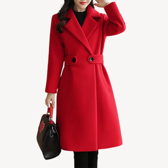 EB | Damen Woll-Trenchcoat