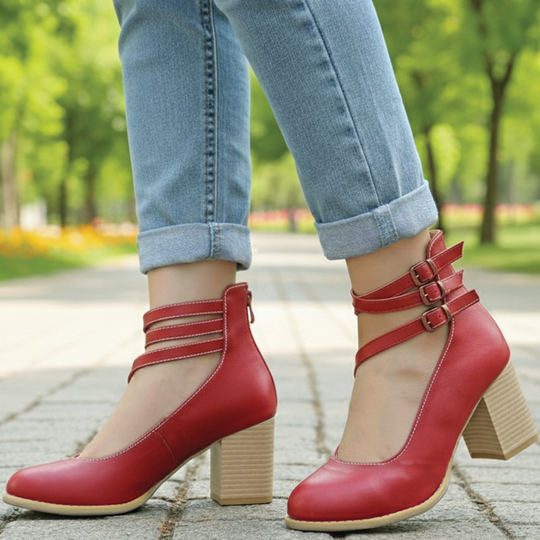 EB | Blockabsatz Knöchel Schuhe