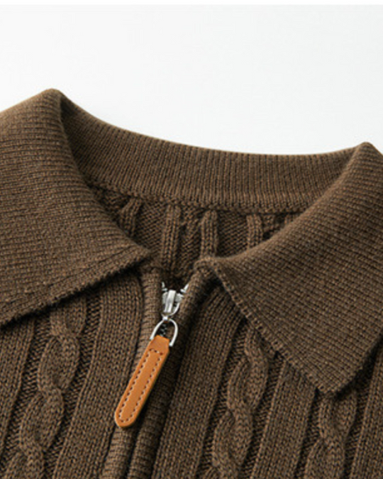 EB | Zip Pullover Herren Aus Premiumwolle