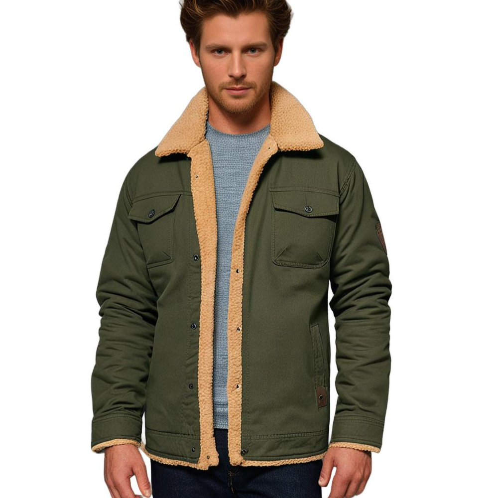 EB | Herren Bomberjacke - Gefüttertes Innenfutter & Brusttaschen
