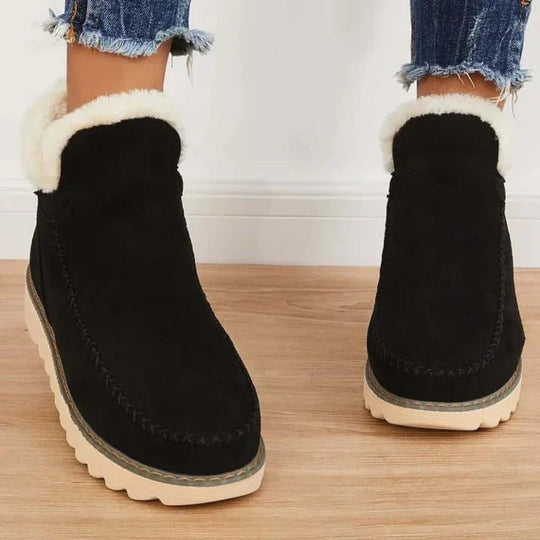 EB | Retro Dicksohlige Schneestiefel für Frauen – Gemütlich & Stylisch
