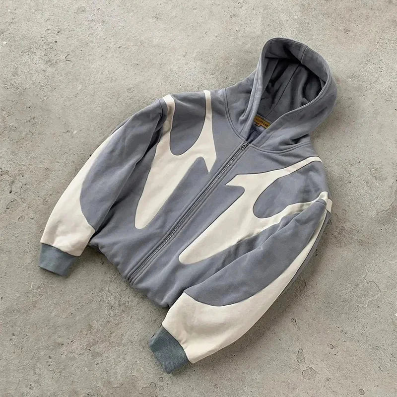 EB | Zip Hoodie mit Teufelsmotiv