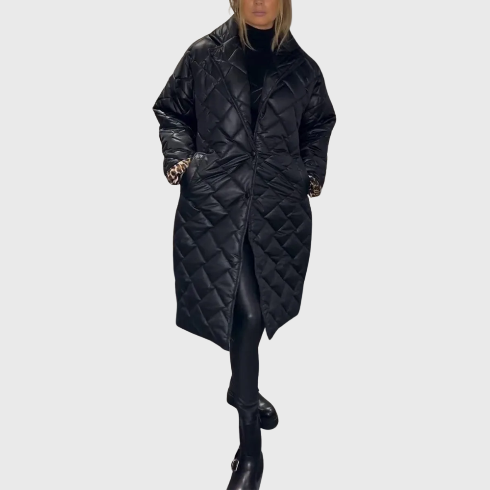 EB | Damen Wendbare Gefütterte Winterjacke