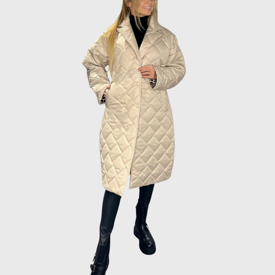 EB | Damen Wendbare Gefütterte Winterjacke