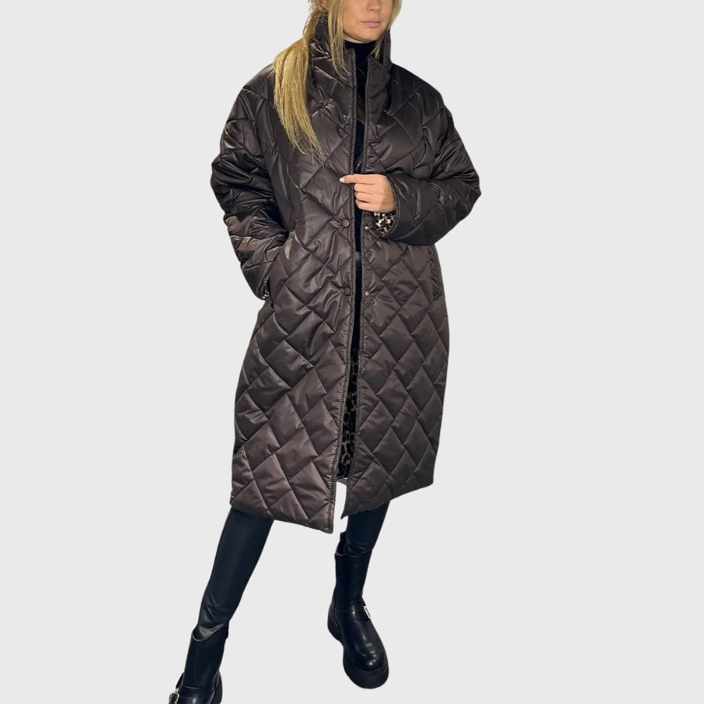 EB | Damen Wendbare Gefütterte Winterjacke