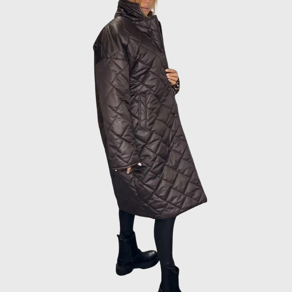 EB | Damen Wendbare Gefütterte Winterjacke