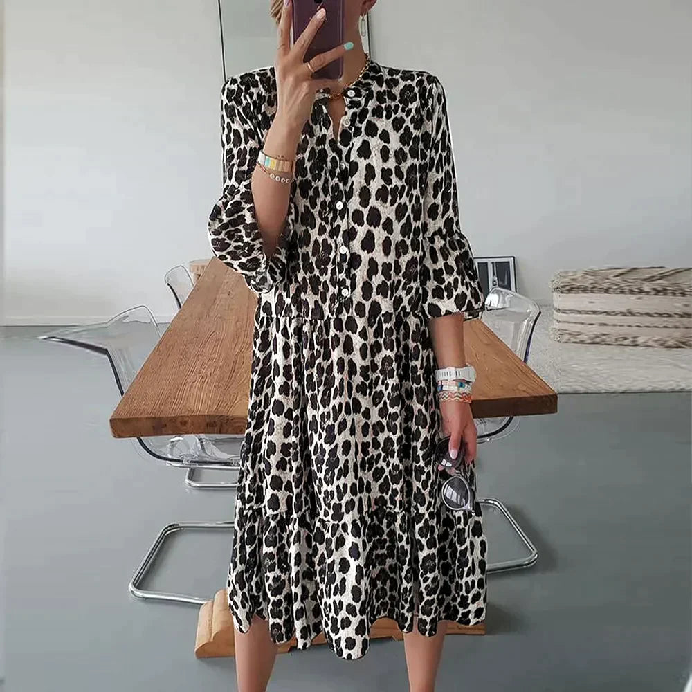 EB | Sommerkleid mit Pantherdruck