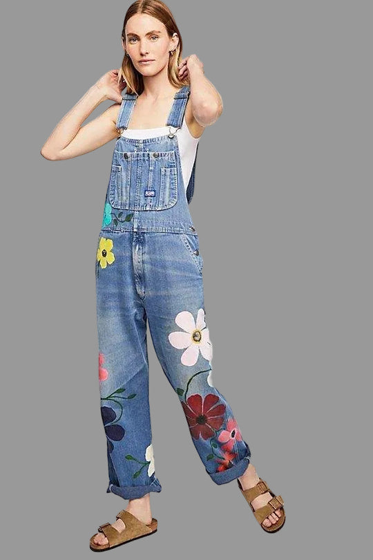 EB | Ärmelloser Denim-Overall
