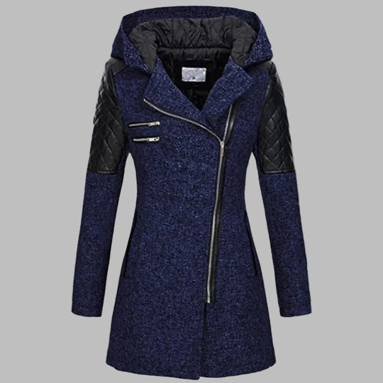 EB | Lange Winterjacke mit Kapuze für Damen