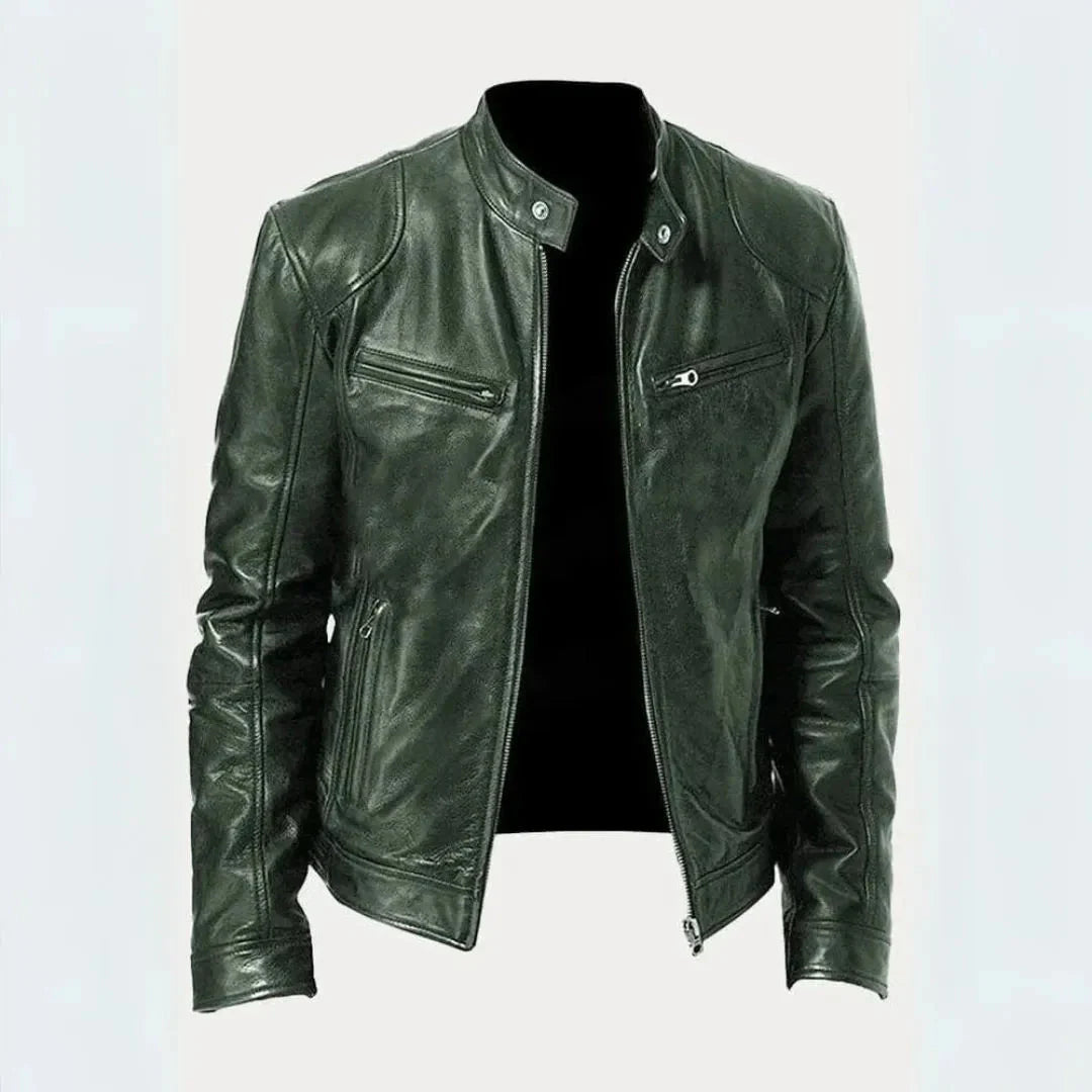 EB | Leder Moto-Jacke