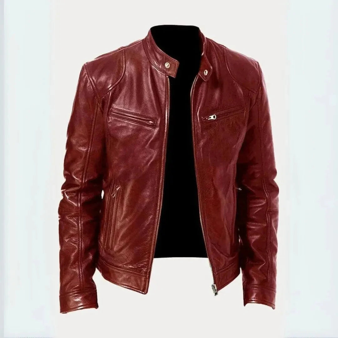 EB | Leder Moto-Jacke