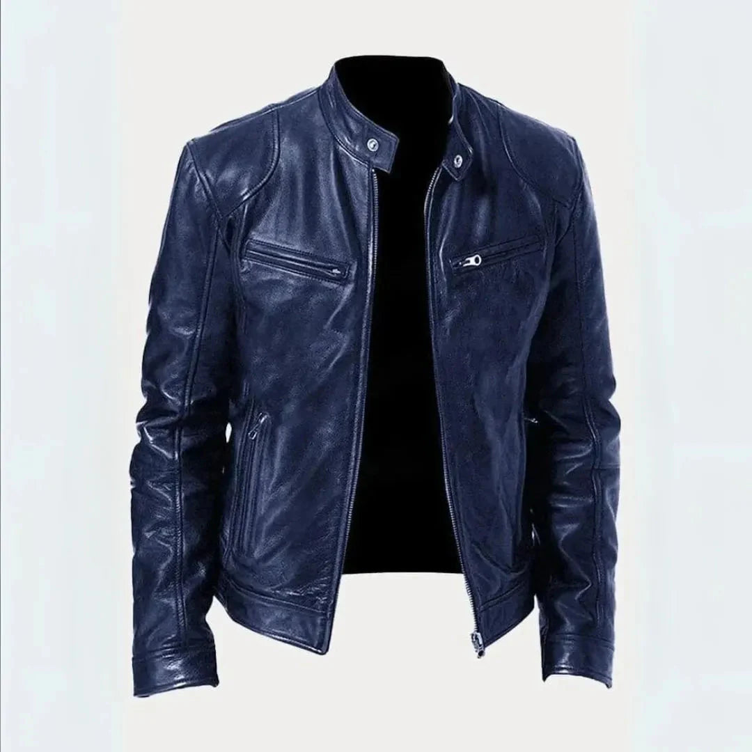 EB | Leder Moto-Jacke