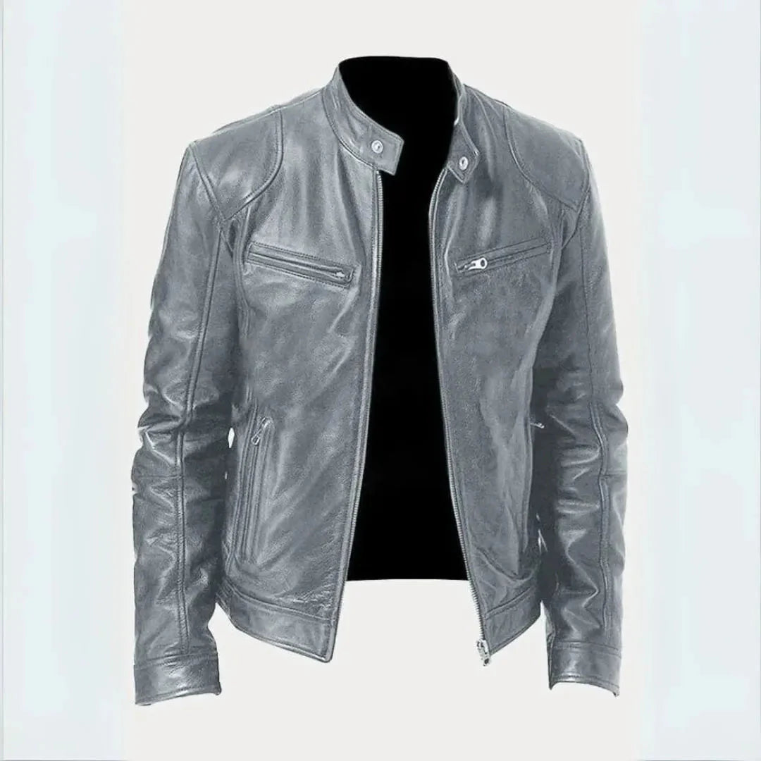 EB | Leder Moto-Jacke