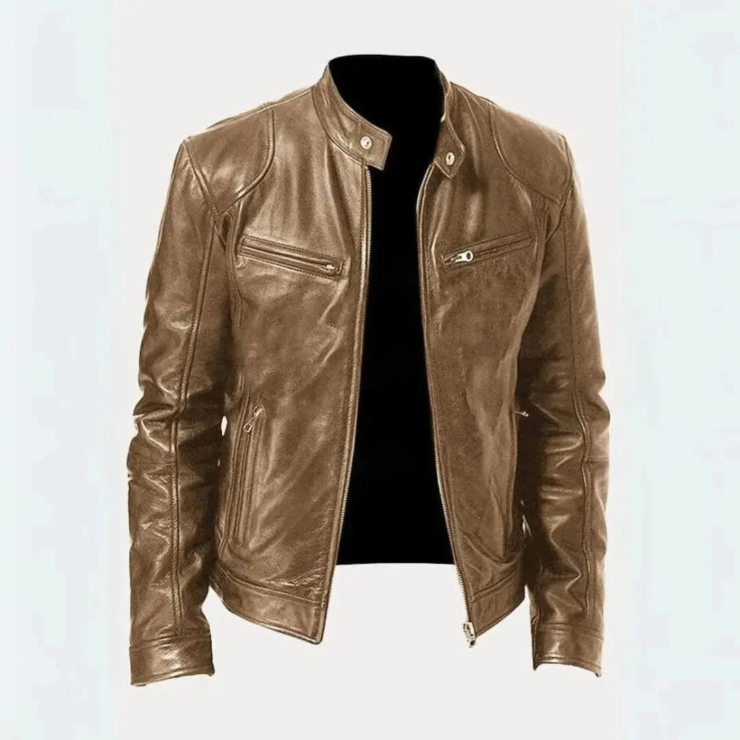 EB | Leder Moto-Jacke