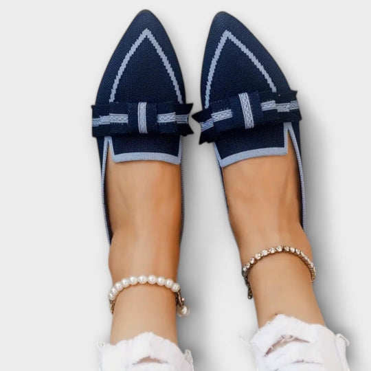 Knotendes Design Flache Schuhe für Frauen EB