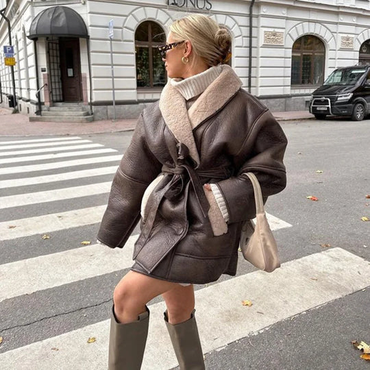 EB | Kragen jacke Für Frauen