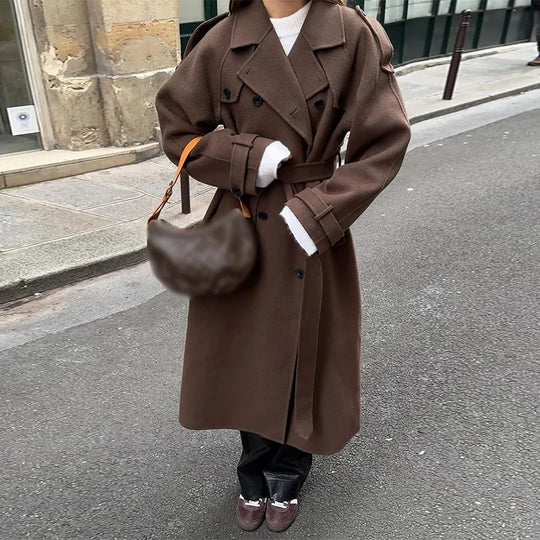 EB | Woolly Coat - Damenmantel für Herbst und Winter