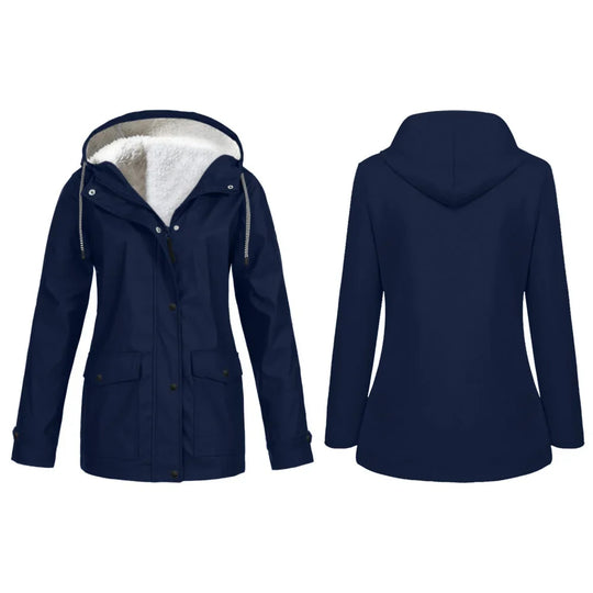 EB | Wasserdichte Fleece-Hoodie-Jacke