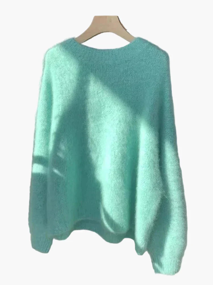 EB | Kuschelpullover Locker Geschnitten - Stilvoller Oversize Strick für Herbst & Winter