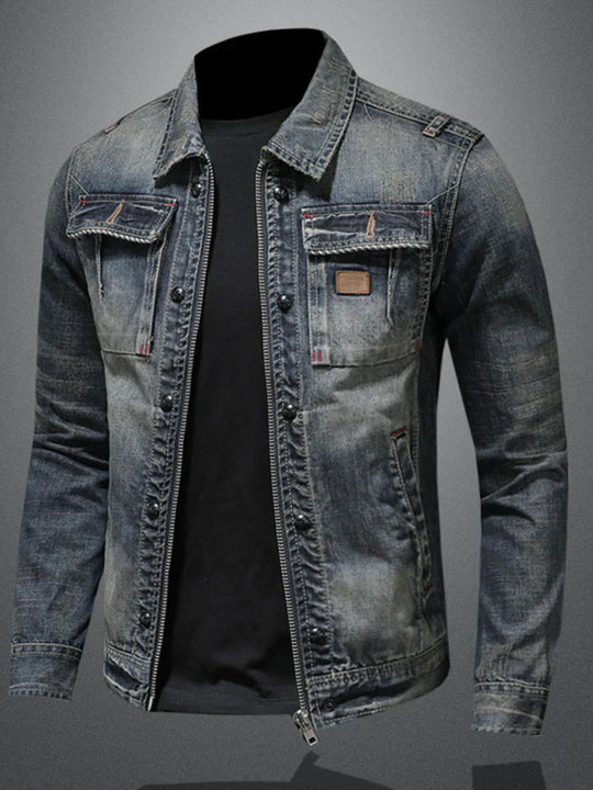 EB | Midnight Fade Klassische Denimjacke