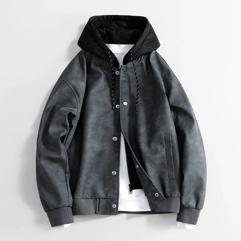 EB | Veganes lässiges Herrenjacke mit Kapuze