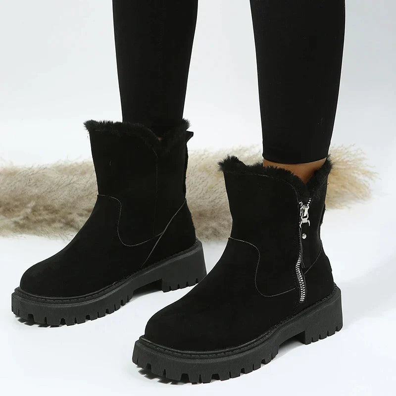 Maggie Wildleder Winterstiefel | Warm & Vielseitig EB