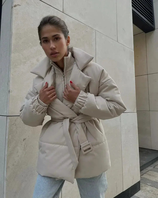 EB | Pufferjacke mit Gürtel