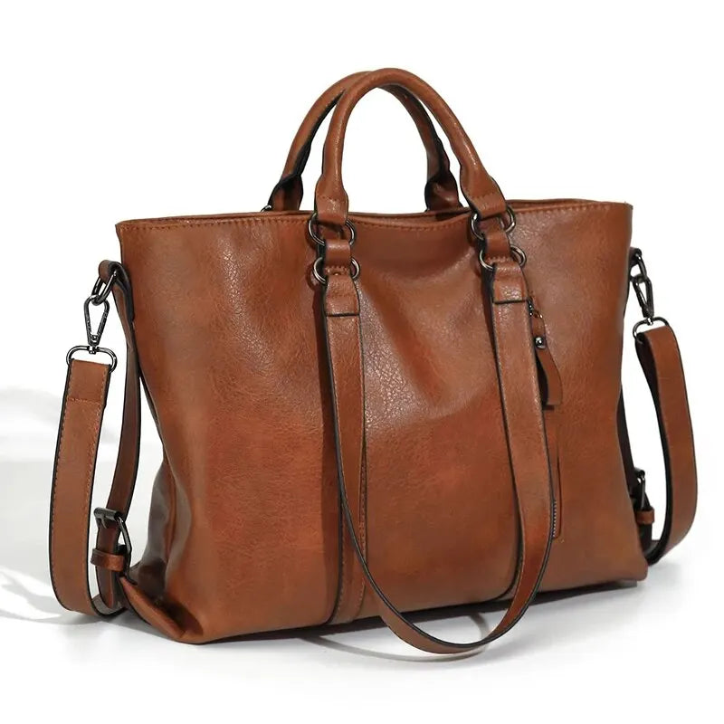 EB | Vintage Tote Tasche für Frauen Große Kapazität Handtasche Designer Handtasche Vintage Umhängetasche Marken Handtasche