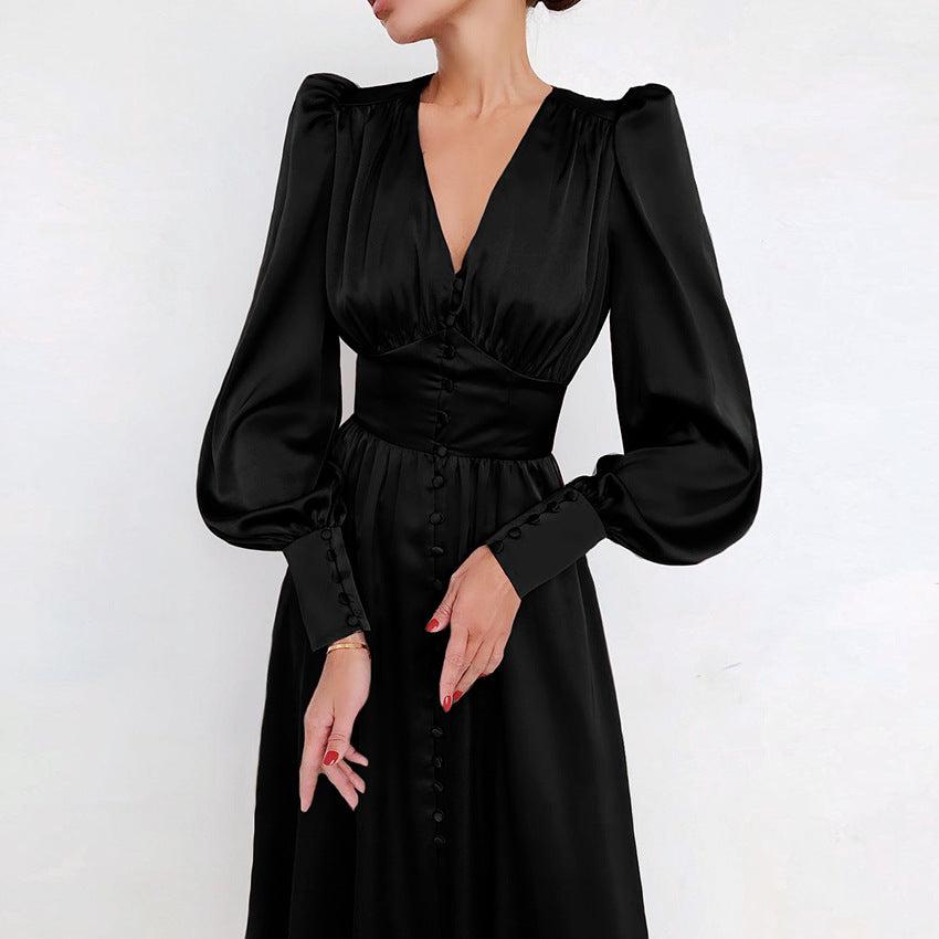 EB | Elegante Satinkleider