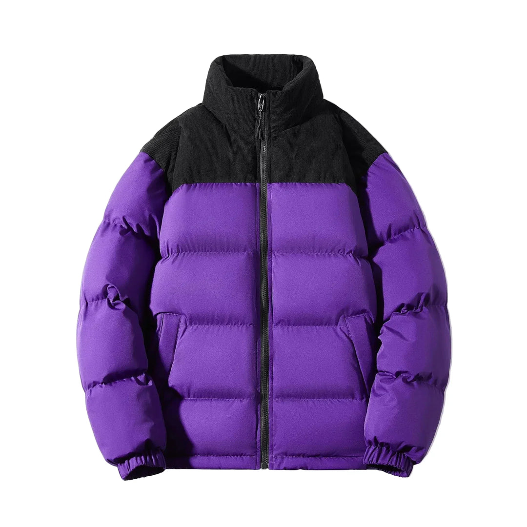 EB | Steppjacke Winter Outdoor Pufferjacke Warm Gepolstert Freizeit