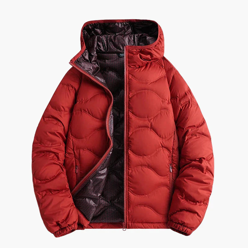 EB | Steppjacke mit Kapuze - Winter Outdoor Freizeitjacke