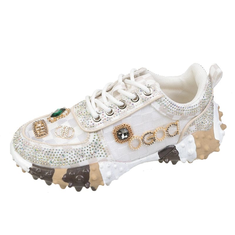 EB | Funkelnde Diamanten Schuhe