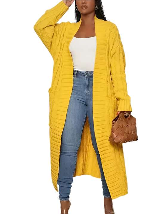 EB | Gestickte Lange Damenjacke