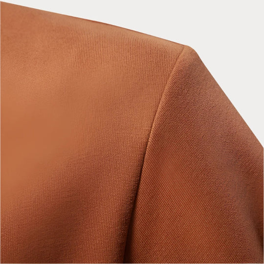 EB | Stylischer Pullover für Herren mit Stehkragen und Streifen