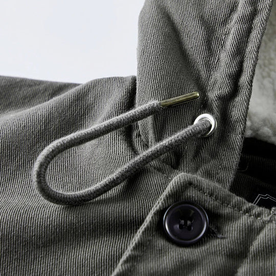EB | Warme Winterjacke mit Kapuze Baumwolle Komfort und Robustheit