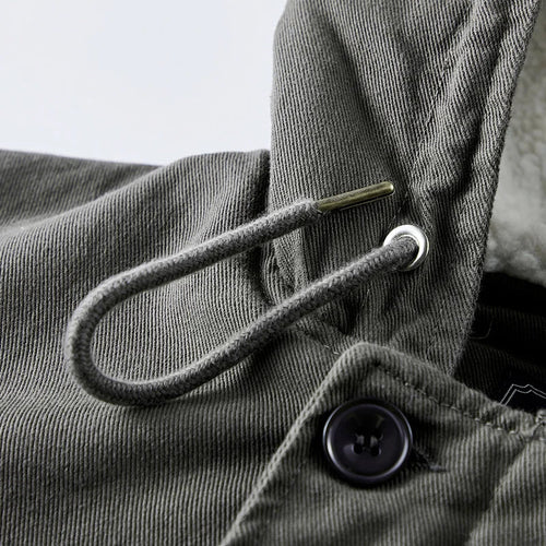 EB | Warme Winterjacke mit Kapuze Baumwolle Komfort und Robustheit