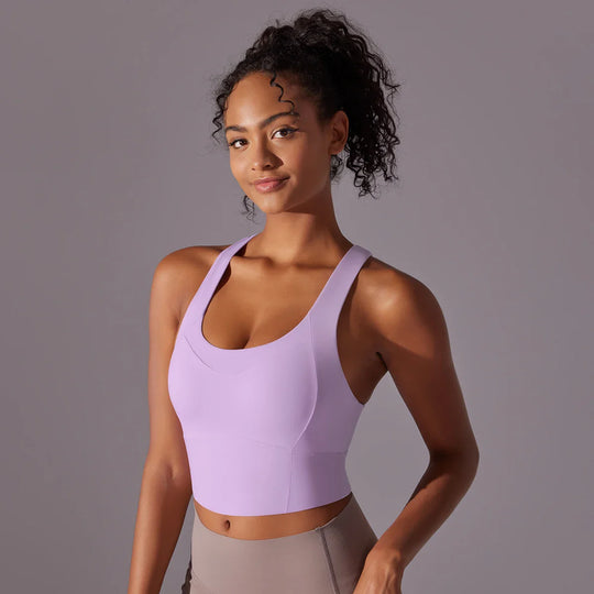 EB | Sportlicher Yoga-Bh mit Eng Anliegender Passform