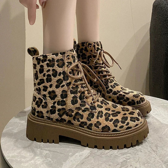 EB | Leopardenmuster Stiefel