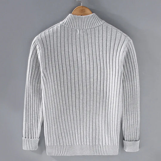 EB | Merino Strickjacke mit Reißverschluss