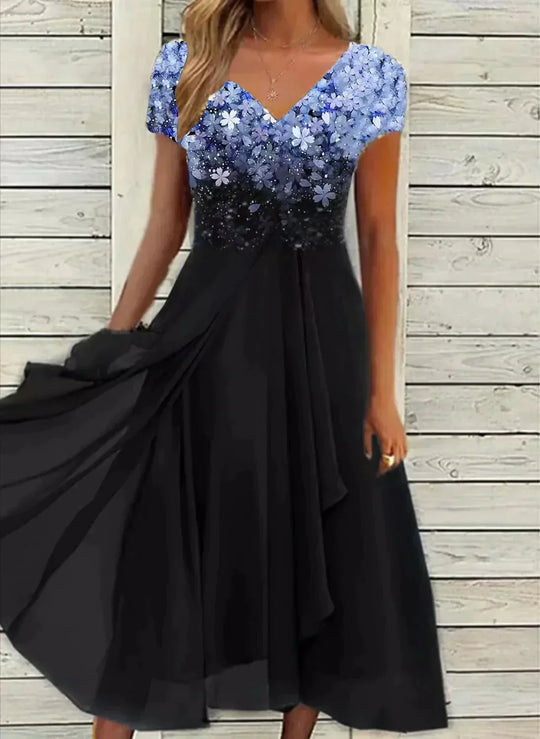 EB Chiffon-Partykleid