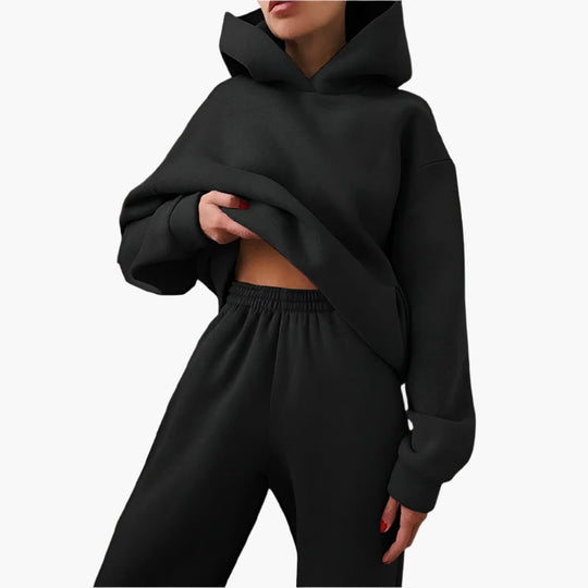 EB | Oversize Lounge Set Kapuzenpullover und Jogginghose - Komfortabler Freizeitlook