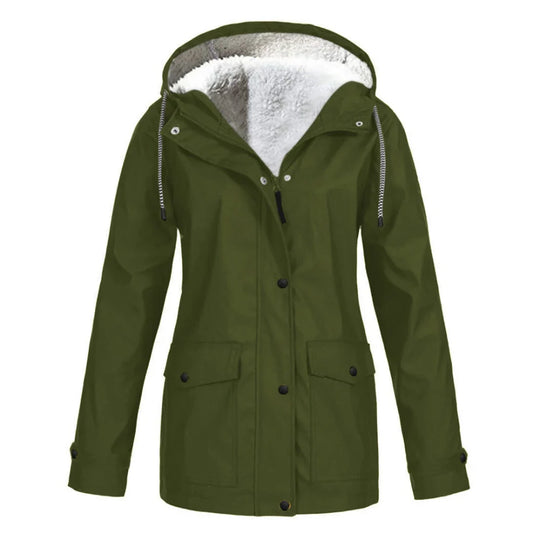 EB | Wasserdichte Fleece-Hoodie-Jacke