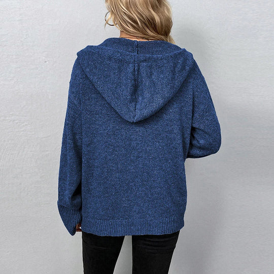 EB | Strickjacke mit Kapuze