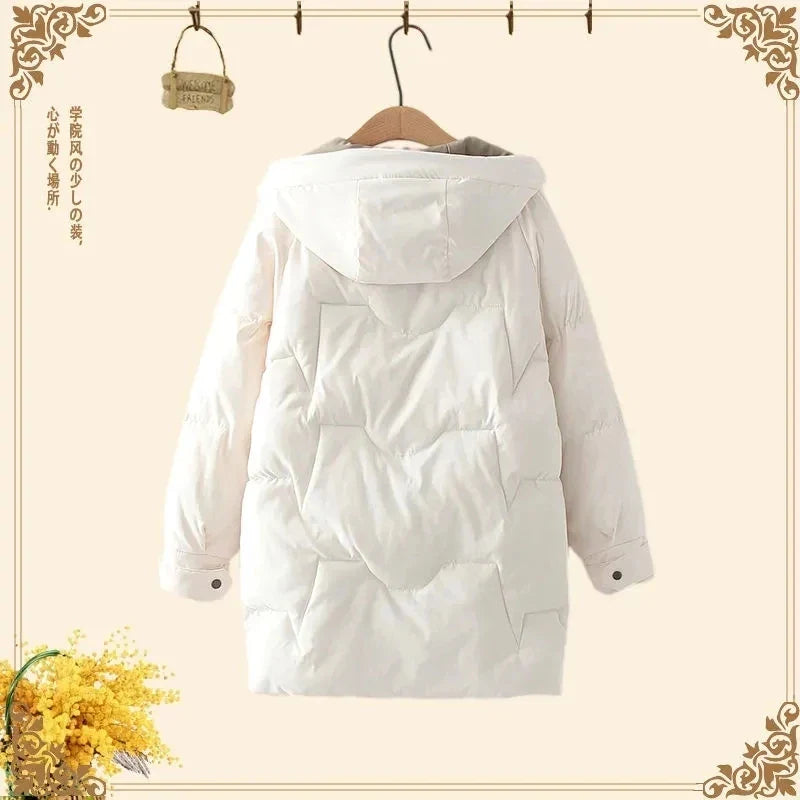 EB | Oversized Winter Baumwoll Daunenjacke