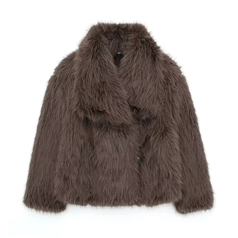 EB | Pelzjacke für Damen Luxus und Komfort Perfekt für Den Winter