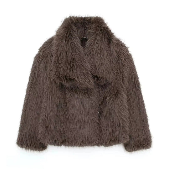 EB | Pelzjacke für Damen Luxus und Komfort Perfekt für Den Winter