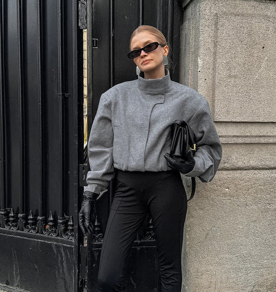 EB | Kurzjacke mit Stehkragen für Damen Yasmin