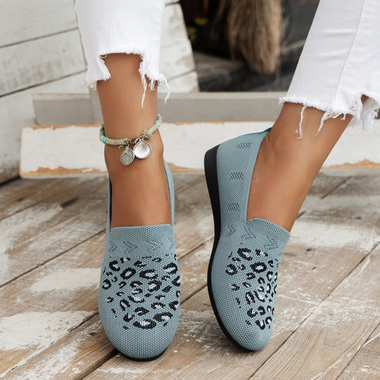 Damen Flats Mit Leopardenmuster Wilda EB